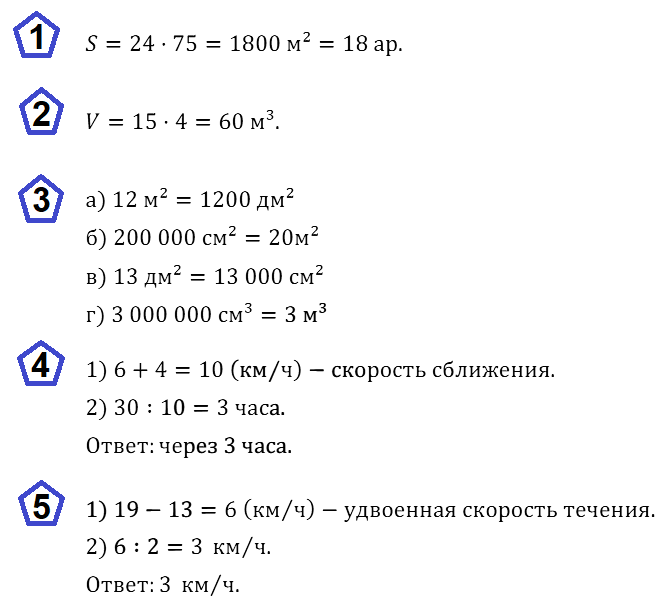 КР-4 Математика 5 класс Никольский