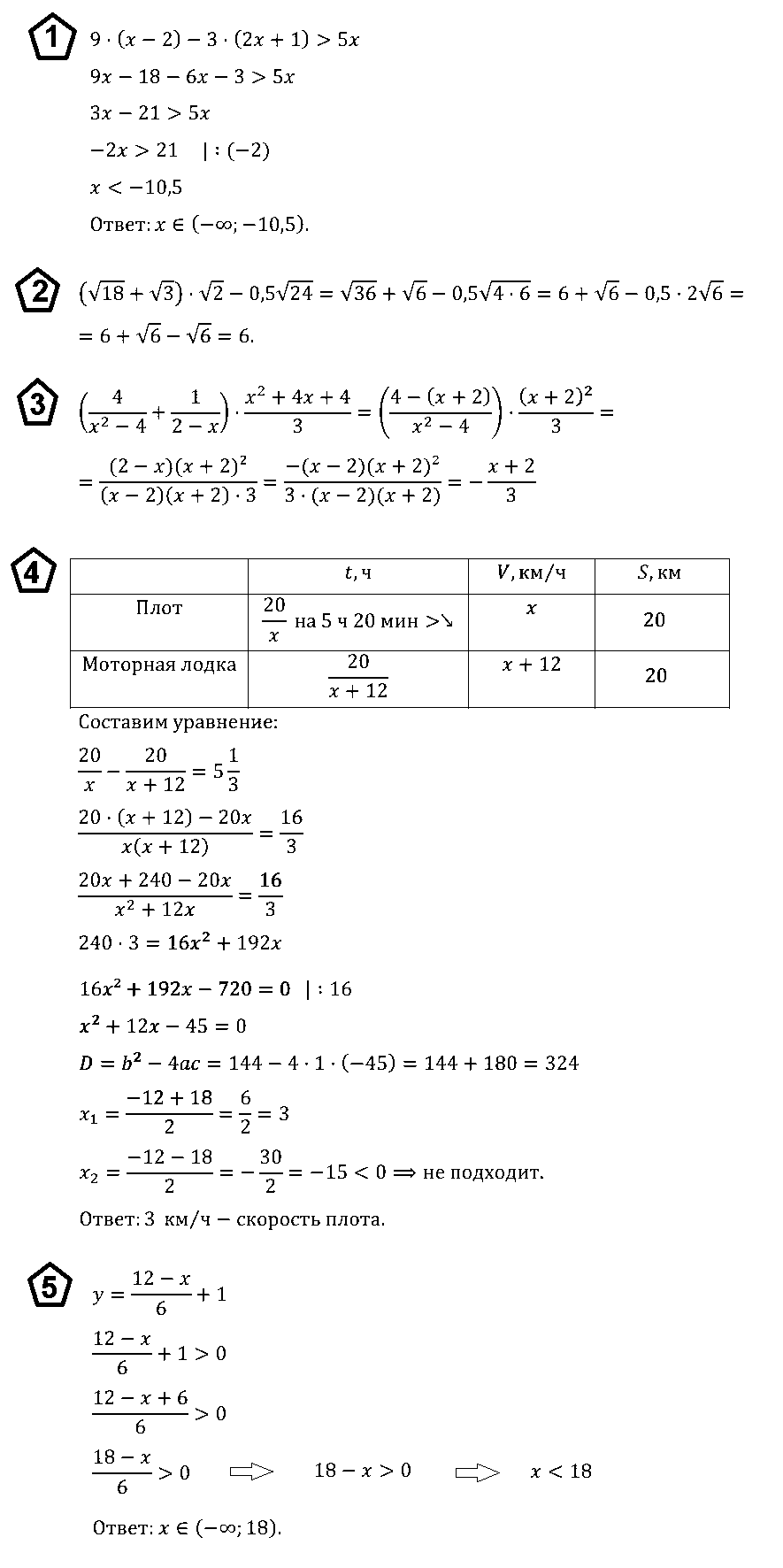 Алгебра 8 Макарычев К10 В4